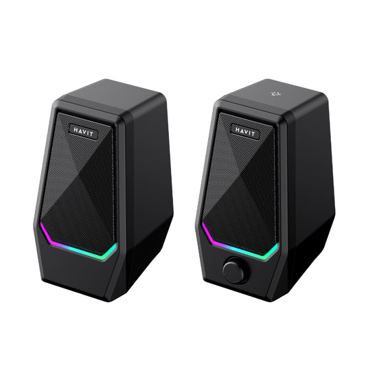 مكبر صوت هافيت SK768 USB2.0 باللون الأسود