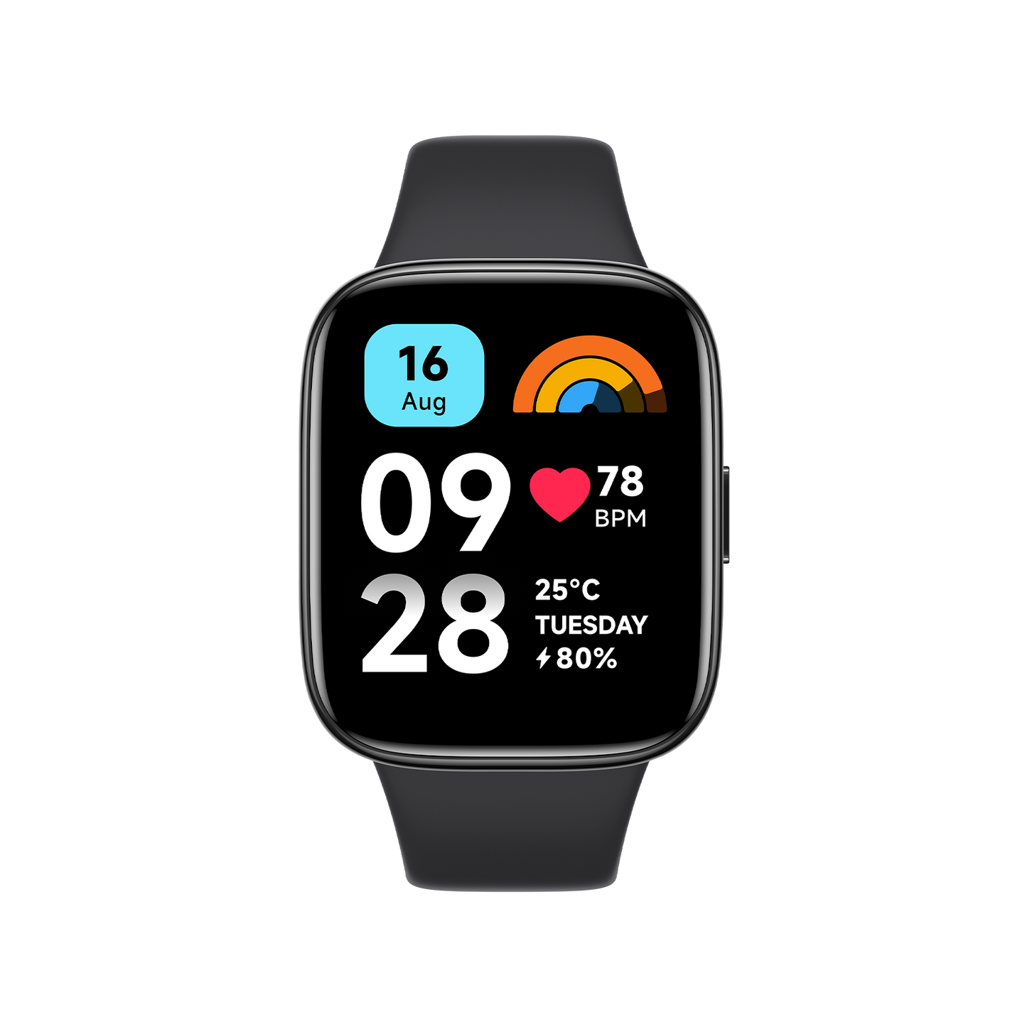 Ride the 3 Active Black watch