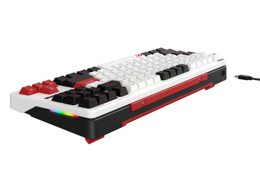 كيبورد باللون الابيض للالعاب KB902L من هافيت