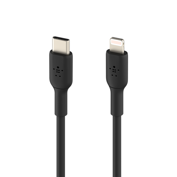 Belkin cable from USB -C to Lightning 8000+ curvature 1 meter - black