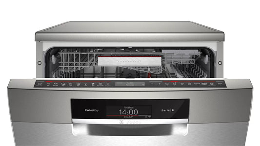 غسالة صحون ستانلس ستيل سلفر السلسلة 6 من بوش