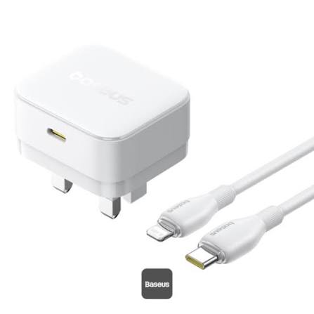 شاحن باسيوس Palm 20W مع كابل لايتننك