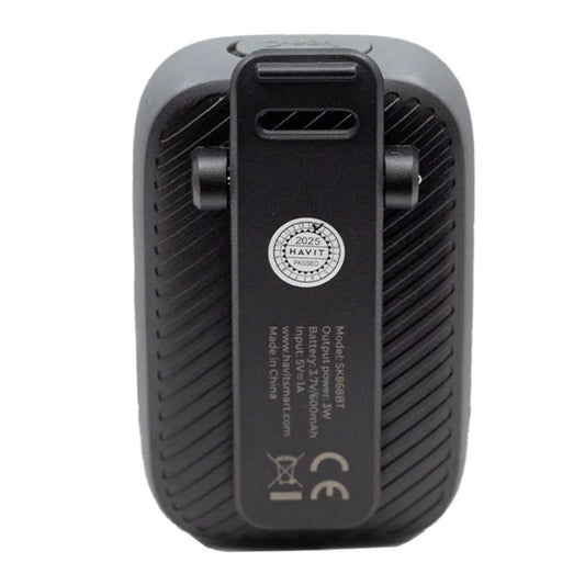 مكبر صوت هافيت SK868BT بلوتوث مع ضوء,أسود