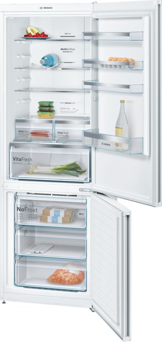 ثلاجة فريزر سفلي ابيض سلسلة 4 من بوش