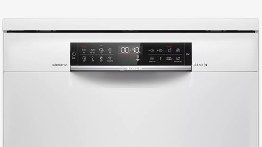 White dishwasher Series 6 from Bush