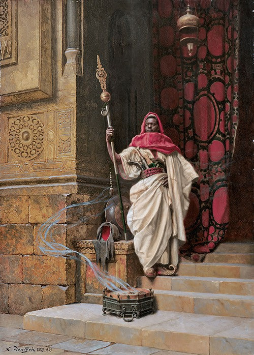 An oriental wall painting 2