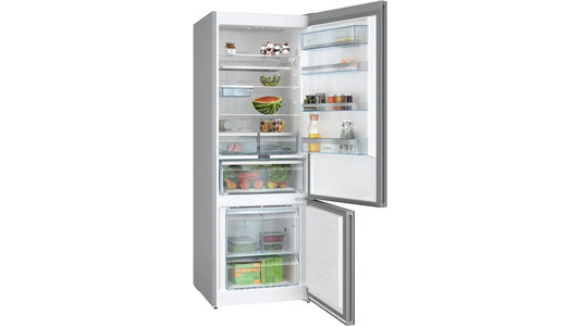 ثلاجة فريزر سفلي أسود السلسلة 6 من بوش