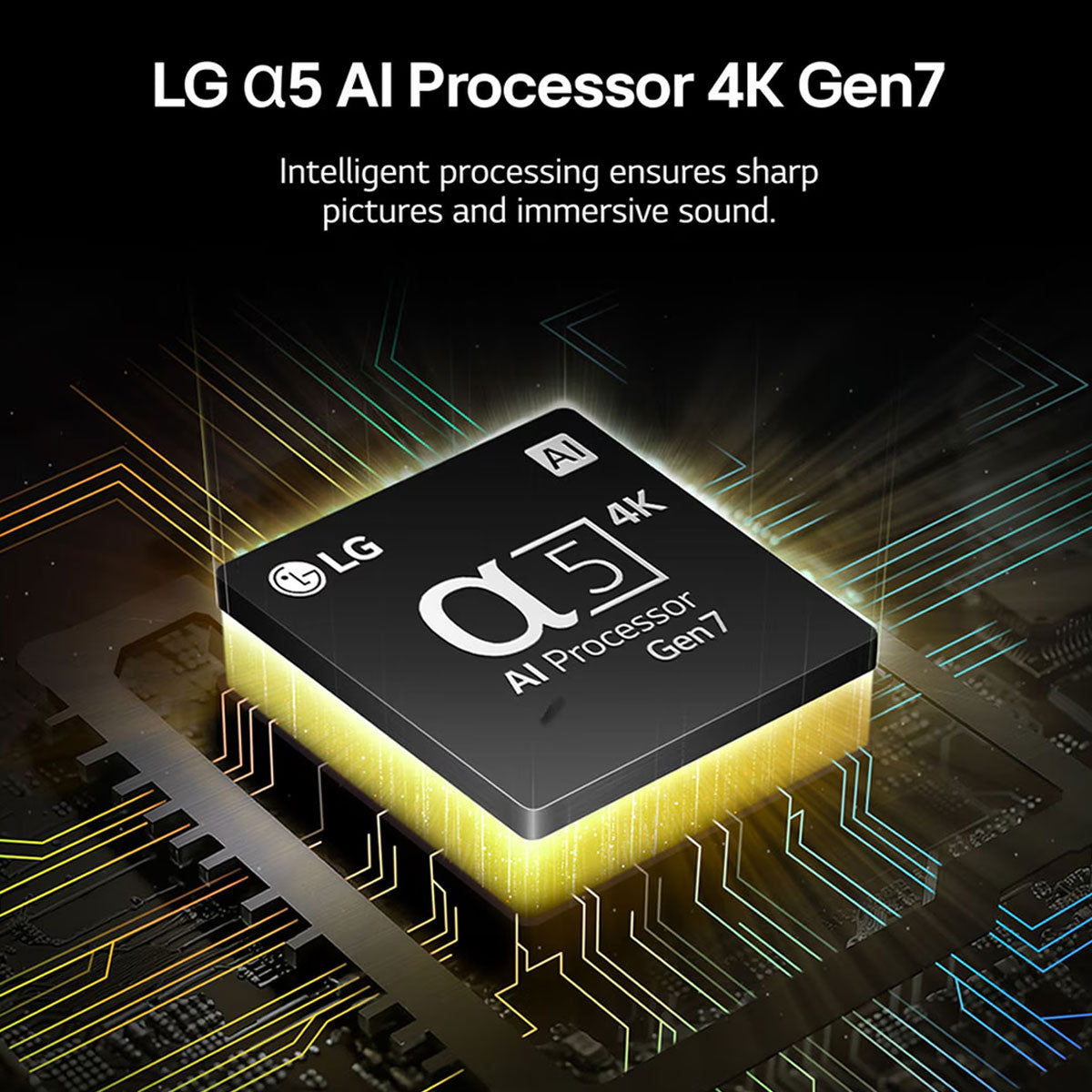 شاشة LG 43UT80006LA UHD AI UT80 4K بحجم 43 بوصة