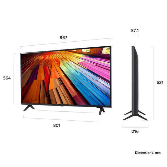 LG 43ut80006la UHD AI UT80 4K 43 inch screen