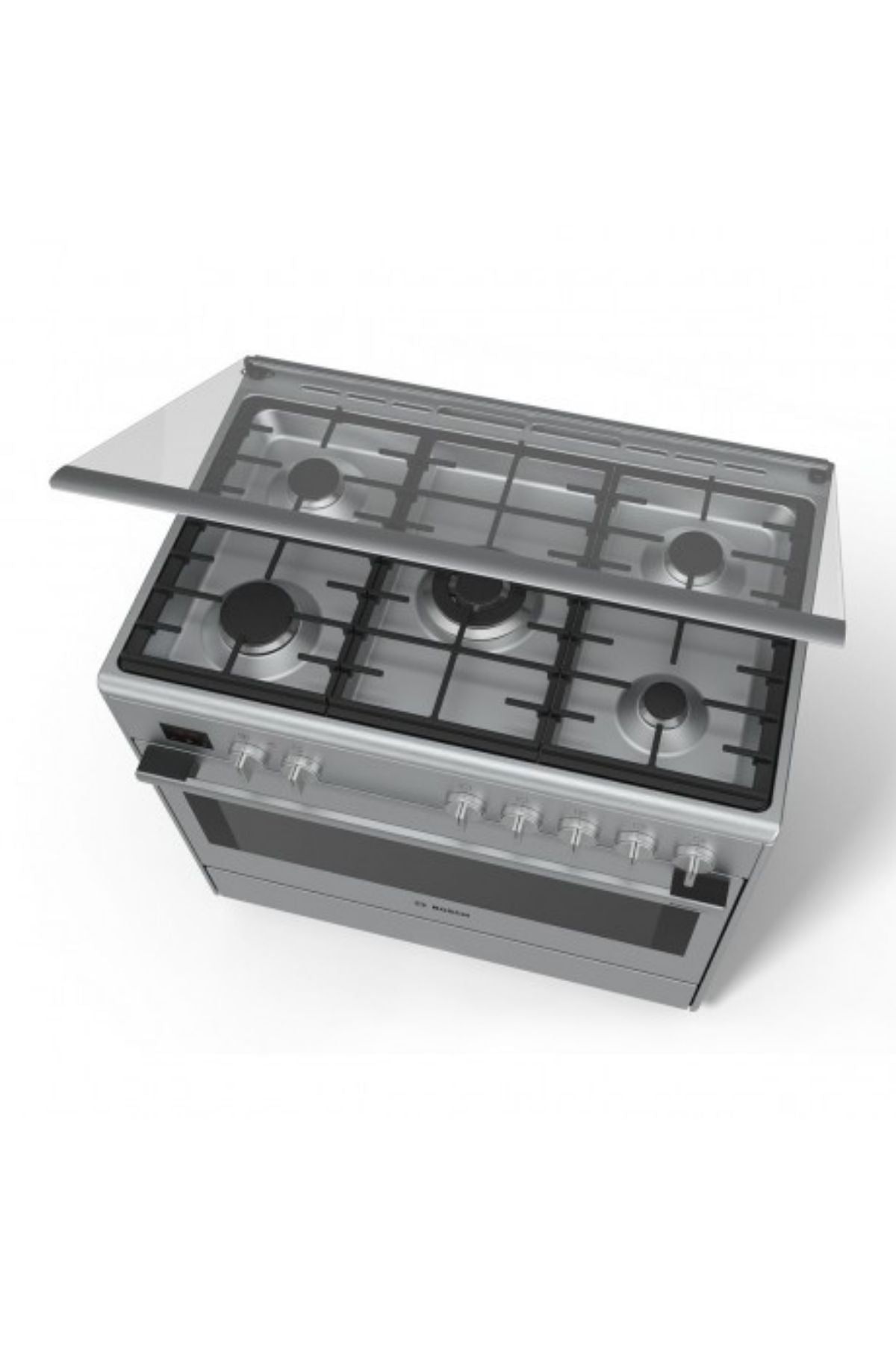 Gas gas salon, electric oven, 90 cm chain 6, Bush