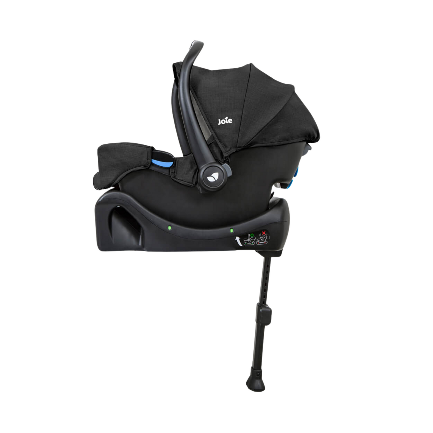 مقعد السيارة JOIE Gemm للأطفال (0–13 كجم) - لون Shale (JOIE Gemm Infant Car Seat - Shale)