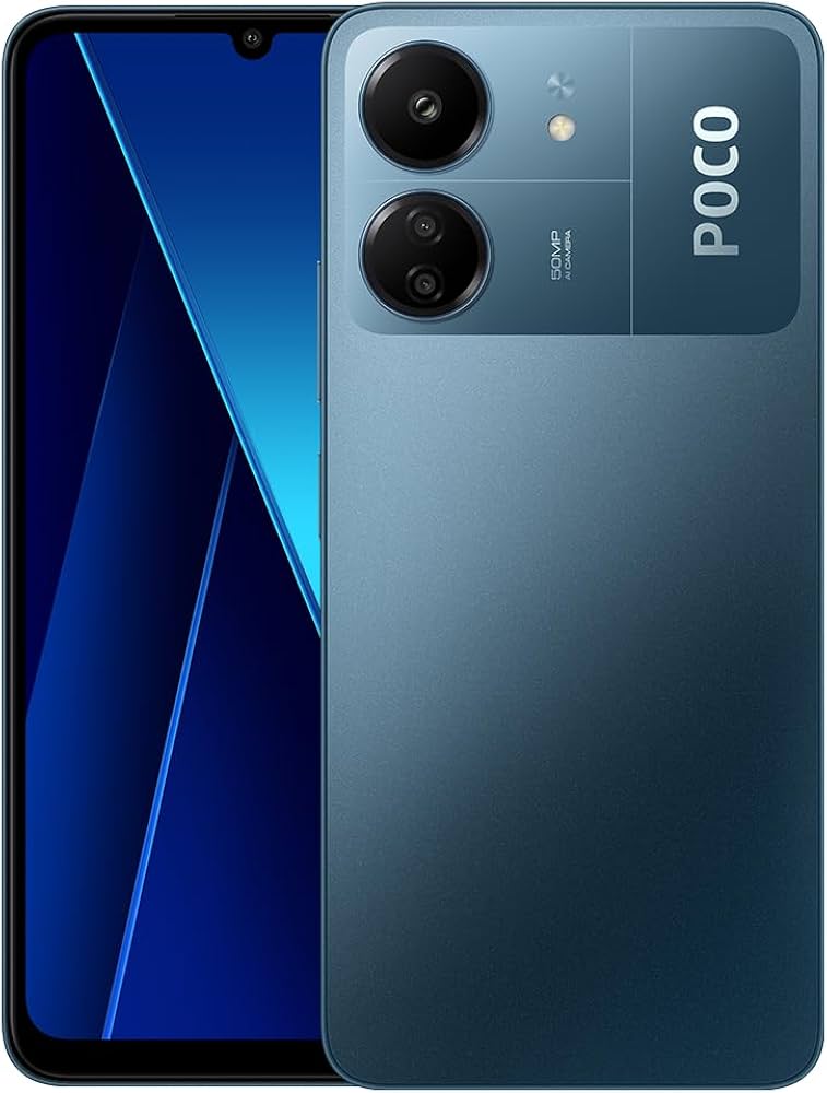 هاتف POCO C65 8+256 جيجابايت، شاشة AMOLED 6.7 بوصة 120Hz