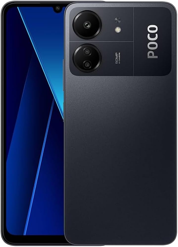 هاتف POCO C65 8+256 جيجابايت، شاشة AMOLED 6.7 بوصة 120Hz