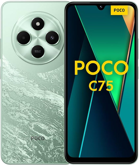 هاتف POCO C75 8+256 جيجابايت، شاشة AMOLED 6.67 بوصة