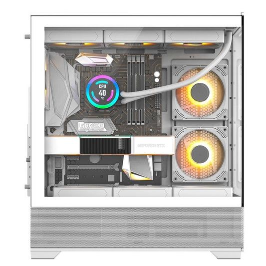 علبة الكمبيوتر Havit CF925 باللون الأبيض