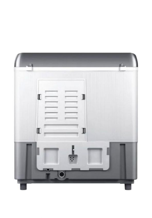 HWM200-18S washing machine - with two sinks, 20 kg, with strong water flow technology and elegant silver design