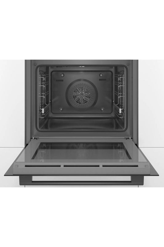 Electric oven compact 60 cm black glass chain 6 Bush