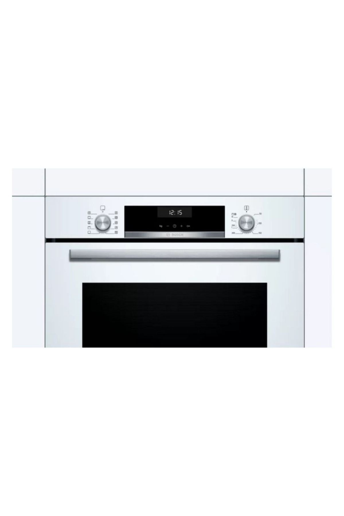 Electric oven compact 60 cm white glass chain 6 Bush