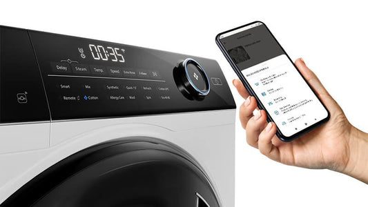 Haier washing machine 10 kg is a complete drying side opening