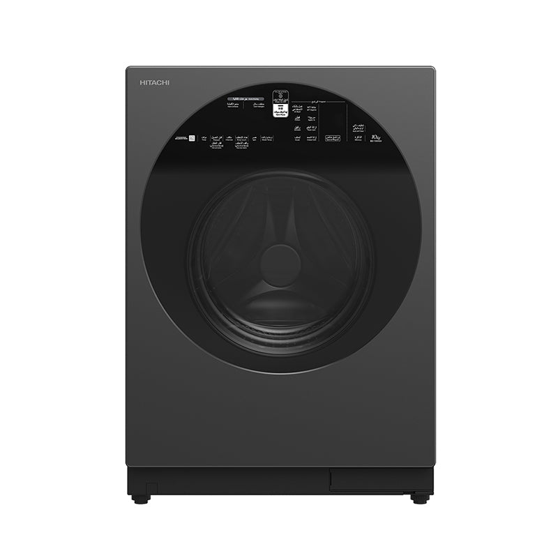 Hitachi Washing Model Model BD-120XGV equipped with washing technology with artificial intelligence, automatic doses identification system, and an Inverter engine
