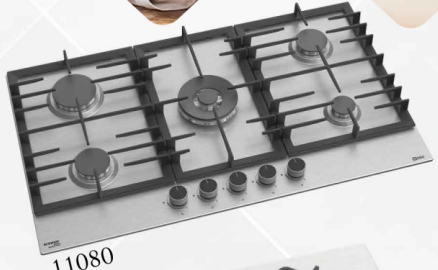 Cook 5 Eyes Steel 90 cm, ISID BE041