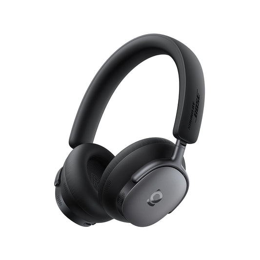 سماعة رأس لاسلكية باسيوس Inspire XH1 - إلغاء ضوضاء نشط (ANC) وصوت عالي الدقة (Cosmic Black)