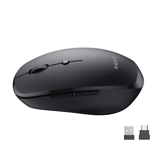 ماوس هافيت MS50WB اللاسلكي باللون الأسود