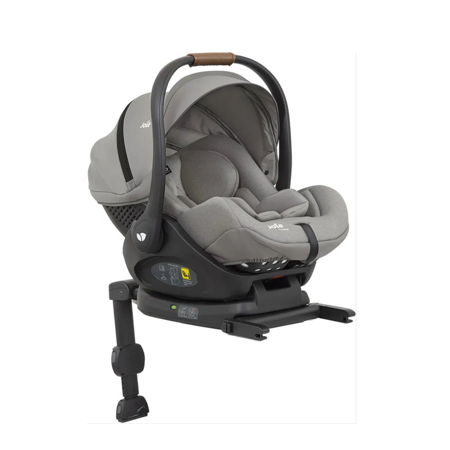 مقعد السيارة JOIE i-Level مع قاعدة - لون Gray Flannel (JOIE i-Level Car Seat with Base - Gray Flannel)
