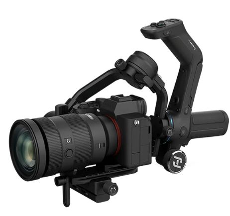 Feiyu Scorp C is a handcammocrinologist used to improve image stability during photography, and provides high stability to reduce vibrations and improve video quality