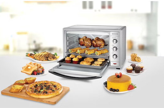 62 -liter electric rocking oven with a grill and a double glass chapter Tro62rdg - larger capacity for perfect performance