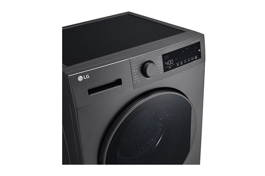 LG washing machine, front loading capacity 8 kg, the color of the F2Tym1s