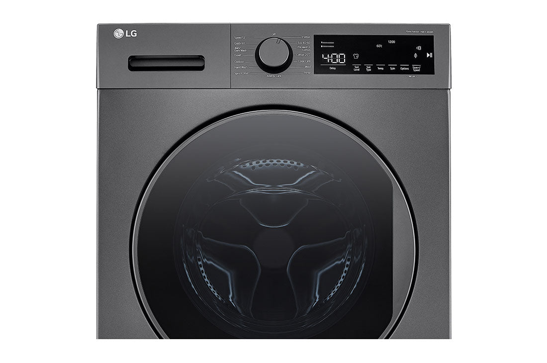 LG washing machine, front loading capacity 8 kg, the color of the F2Tym1s