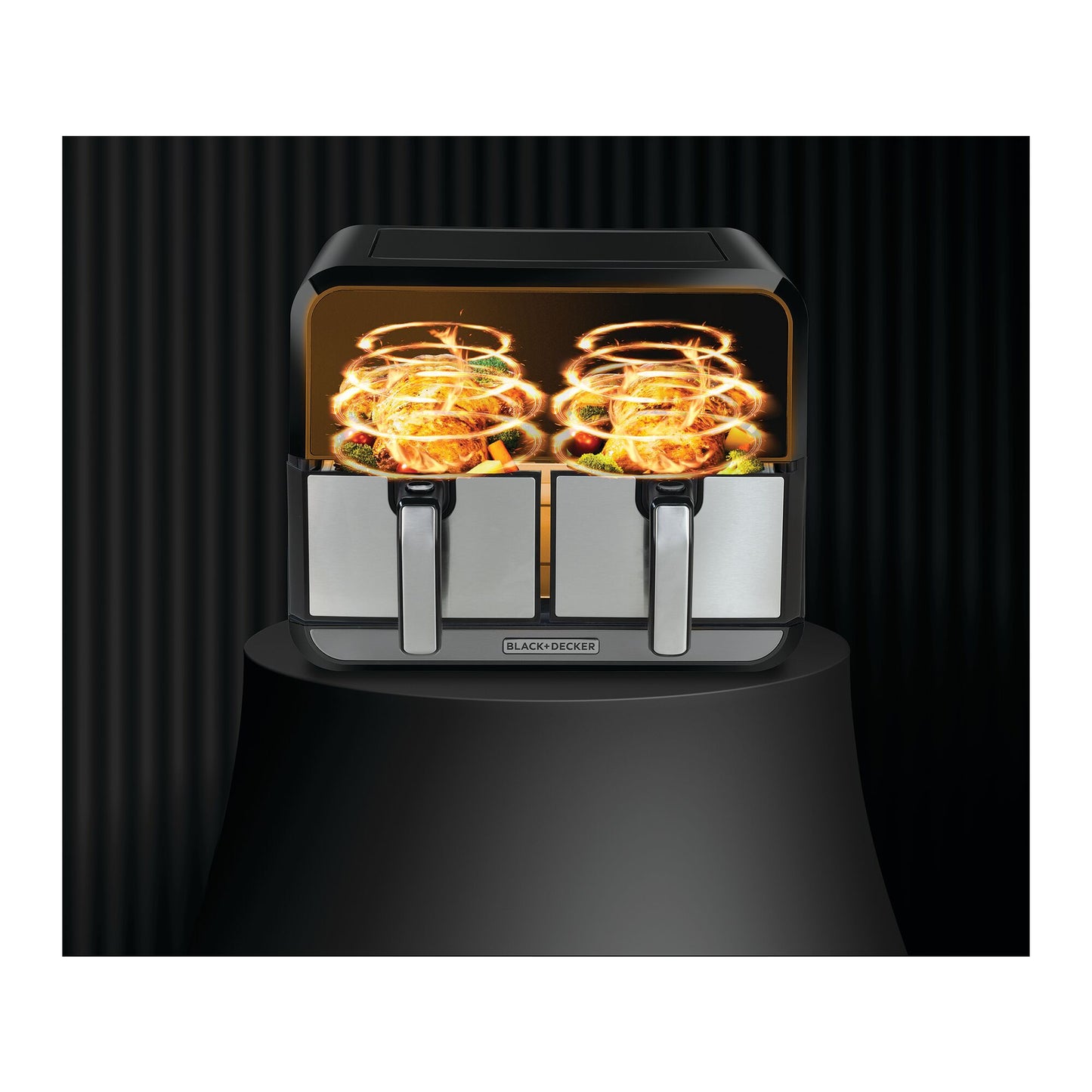 Black+Dicker 7 -liter, 1700 watts with digital control - black (dzaf1700 -b5)