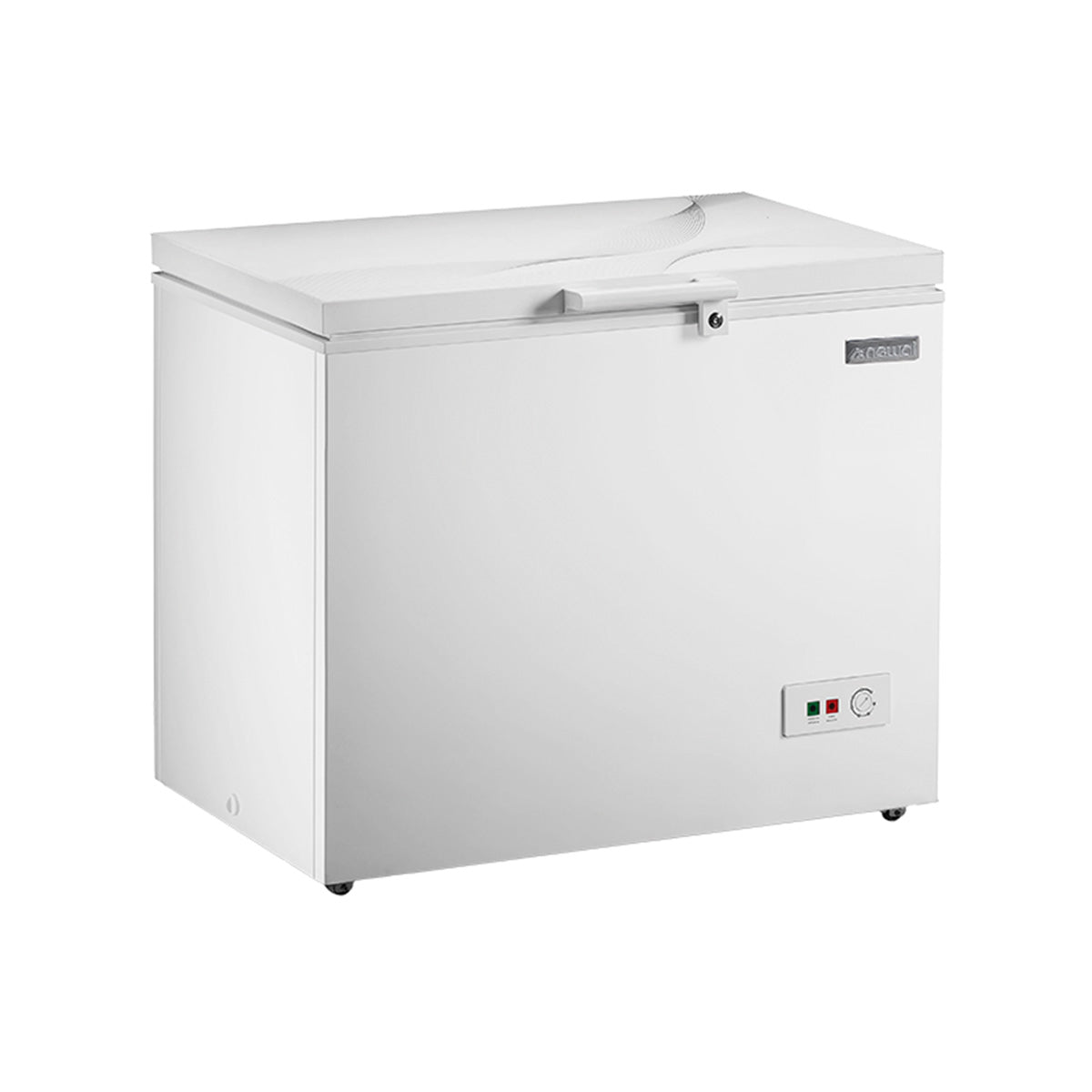 نيوال FRZ-9227/01 فريزر أفقي 12 قدم، أبيض مجمدة نوال