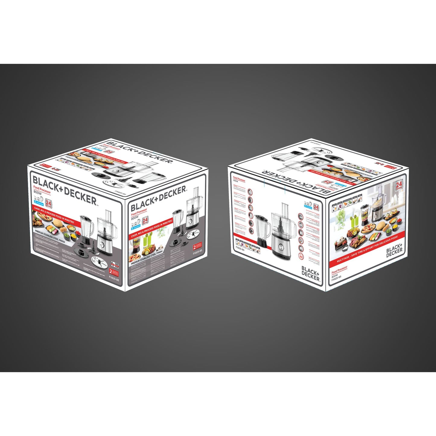 800 watts of stainless Black + Dec825-B5