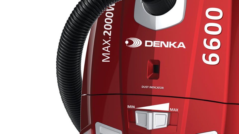 Dinka Kanster vacuum cleaner with a bag, 6L, 2000W Max