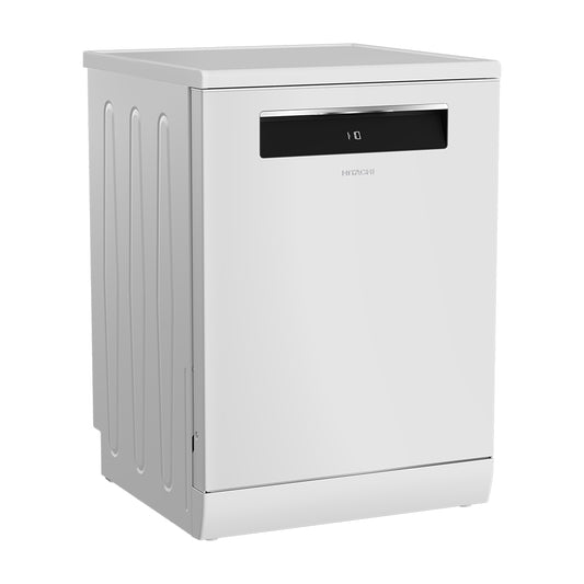 Hitachi dishwasher 15 Breemim dish white color