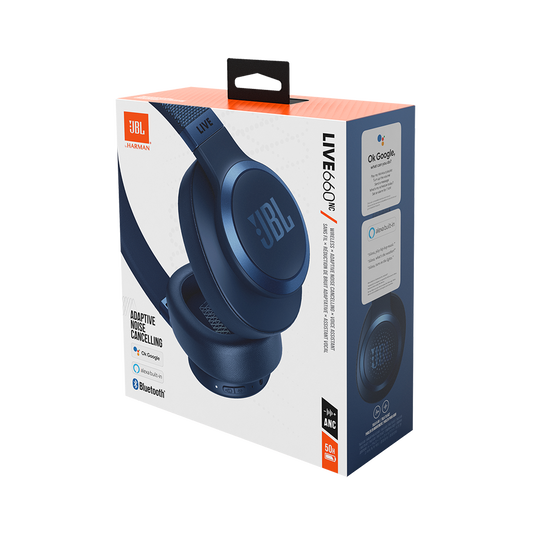 JBL Live 660 جي بي ال لايف - ازرق
