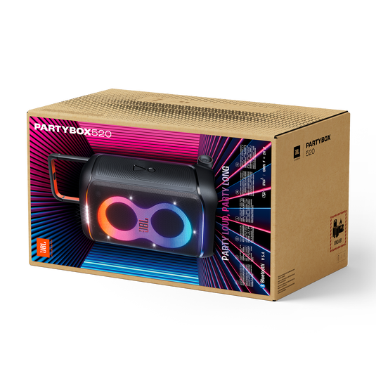 JBL PartyBox 520 - سبيكر حفلات بإضاءة LED