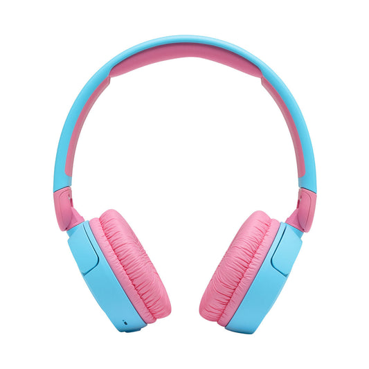سماعة JBL JR 310BT – أزرق – راحة وأمان لأذن الطفل مع تصميم مرح وتقنيات حديثة