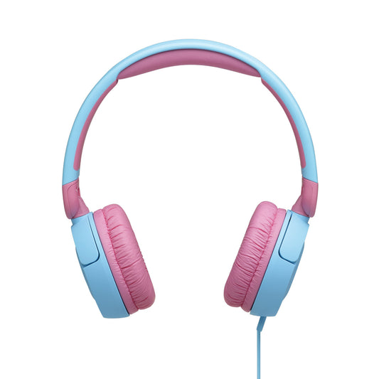 سماعة JBL JR 310 – أزرق – تجربة استماع آمنة للأطفال بتصميم عملي وألوان مرحة