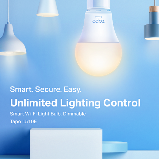 Smart Wi -Fi Light Bulb, Dimmable Tapo L510E - Wi -Fi smart lamp - Tapo L510E