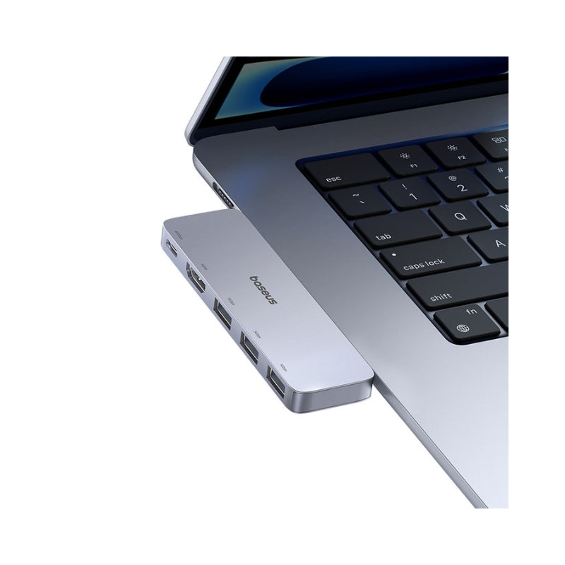 باسيوس قاعدة توصيل UltraJoy 5 منافذ Space Grey