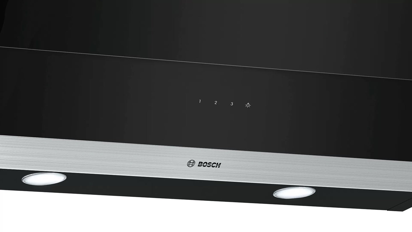 Black glass kitchen candidate 90 cm series 2 Bush