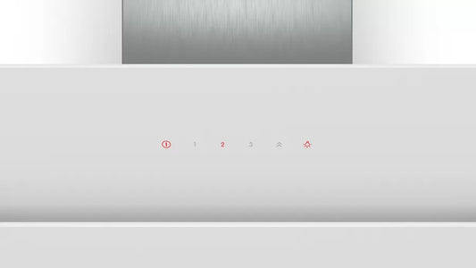 White glass kitchen candidate 90 cm series 4 Bush