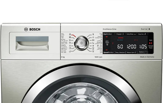 9 kg washing machine Silver 1600 Bush Series 8 Series