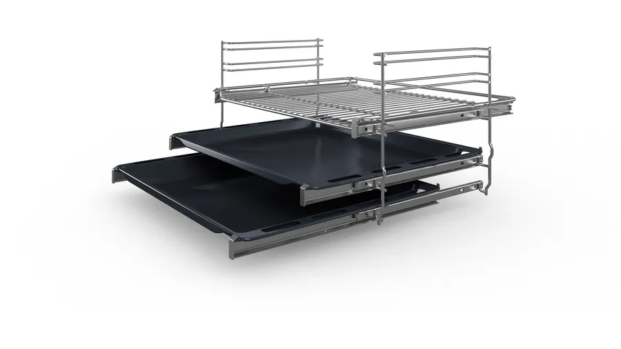 Electric oven compact 60 cm stainless steel series 6 Bush Series