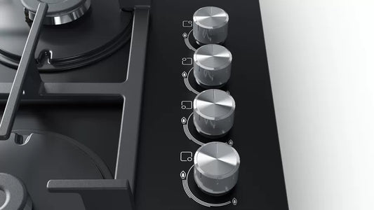 Cooks built -in 60 cm black glass chain 2 from Bush