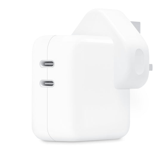 35W Dual USB-C Port Power Adapter - محول طاقة بمنفذ USB-C مزدوج بقدرة 35 وات