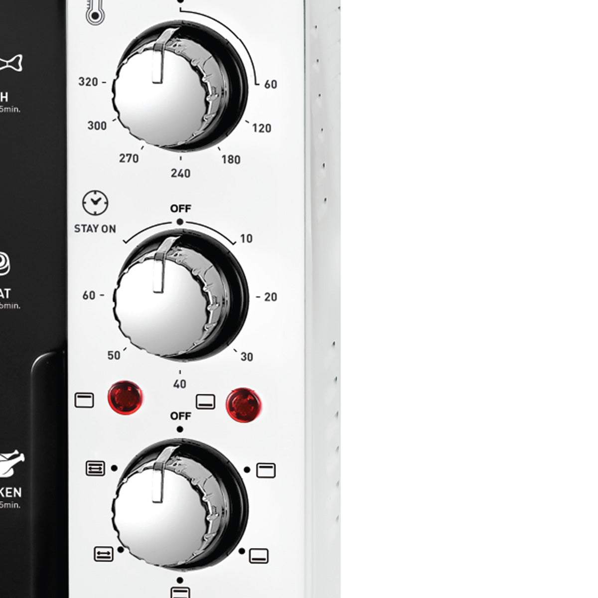 نيوال MOV-1637/03 فرن ميكروويف، سعة 36 لتر، 1800 وات، لون أحمر فرن نوال